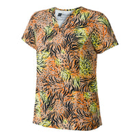 Sunset Safari Print Scrub Top