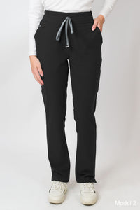 Ariana | Women's Mid-rise Slim Straight Pant