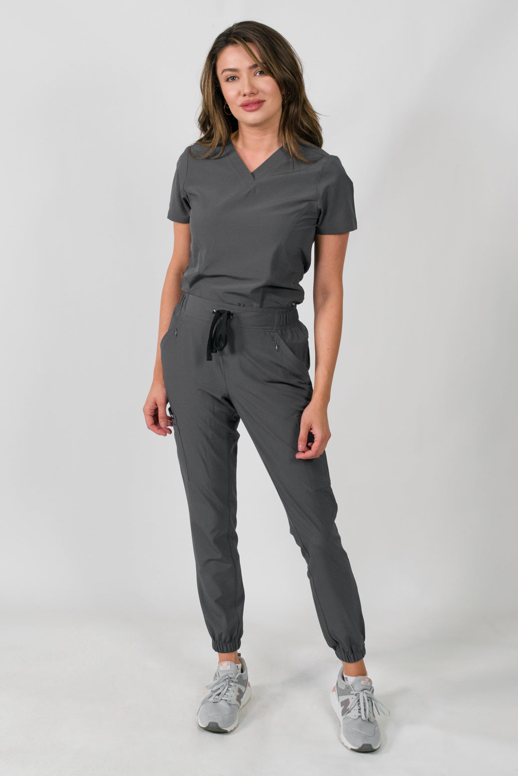 Olivia | Women's 4 Pocket Top Gathered Jogger Pants Set