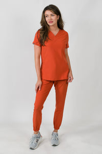 Olivia | Women's 4 Pocket Top Gathered Jogger Pants Set