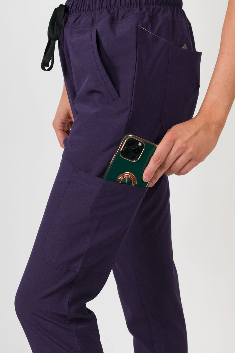 Aurora | Women's Scrubs Set with One Pocket V-Neck Top and Jogger Pants