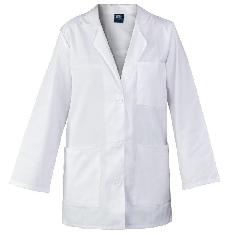 Women's White Lab Coat 33" and 39" Long