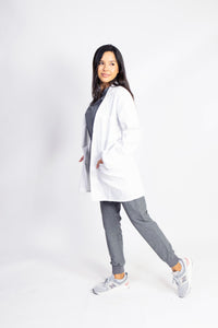 Women's White Lab Coat 33" and 39" Long