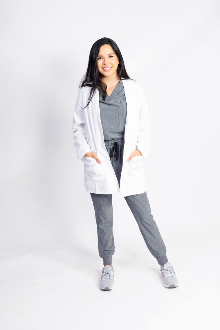 Women's White Lab Coat 33" and 39" Long