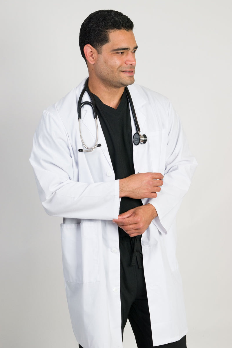 Men's 3 Pocket 39" Length Lab Coat